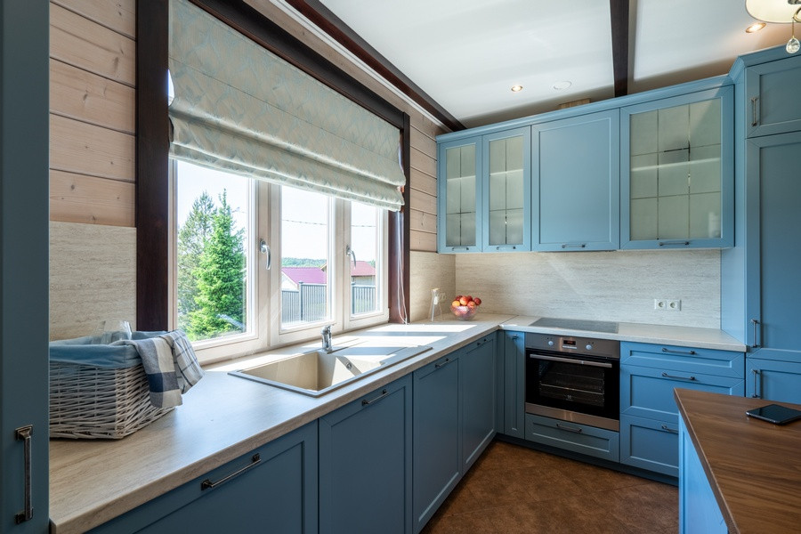 Коттедж  из клееного бруса для семьи из 4 человек