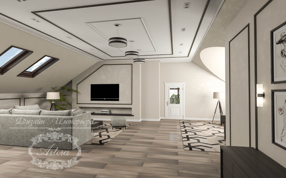 Дизайн мансардного этажа, Тамбов