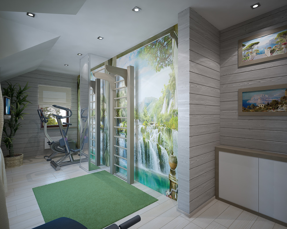 Дом деревянный из клеенного бруса