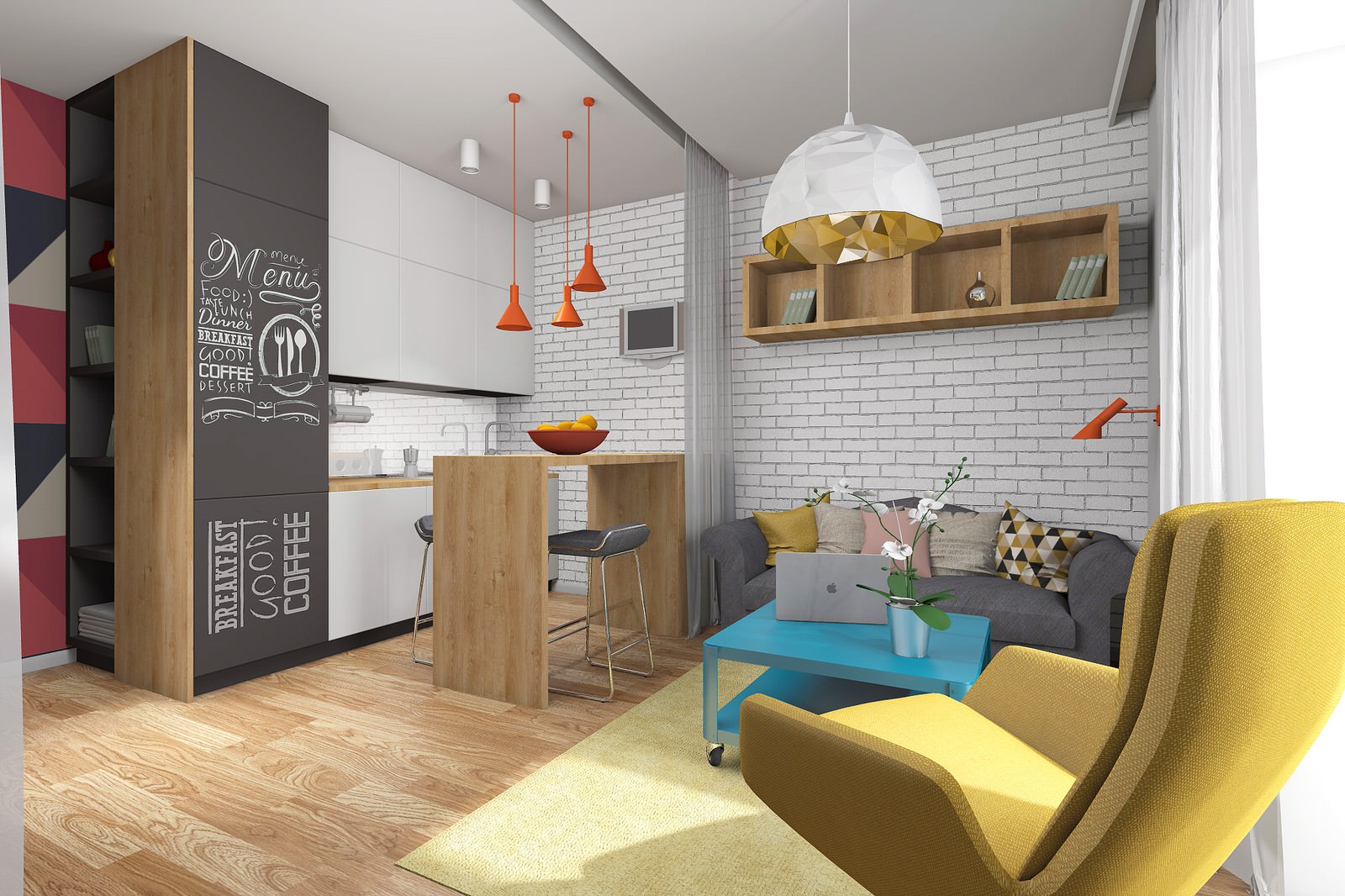 Малогабаритка для двух девушек