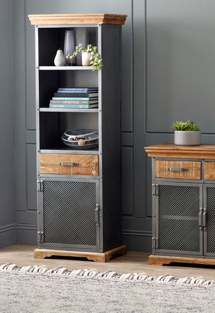 Metropolis Industrial Bookcase