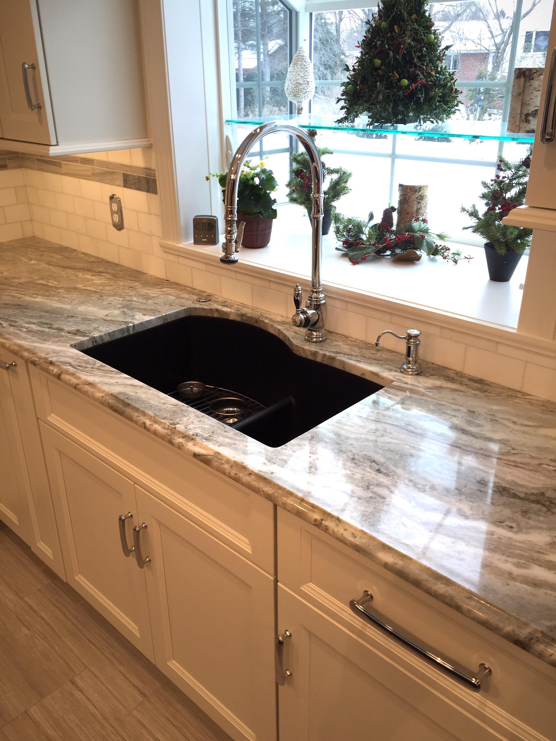 White & Gray Kitchen Remodel in Chambersburg, PA