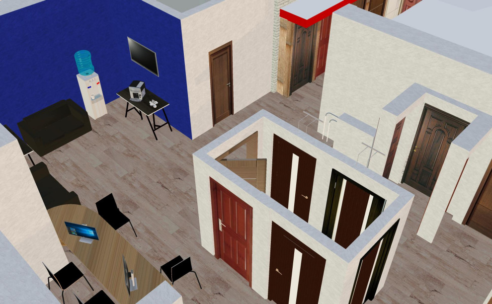 Дизайн салона дверей