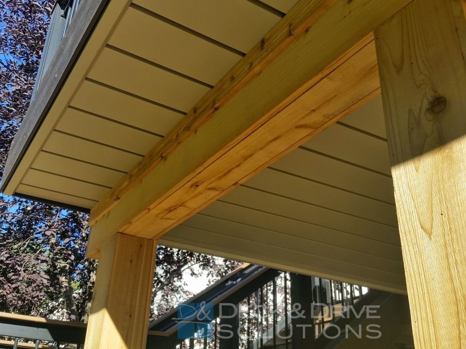 Deck - large backyard deck idea