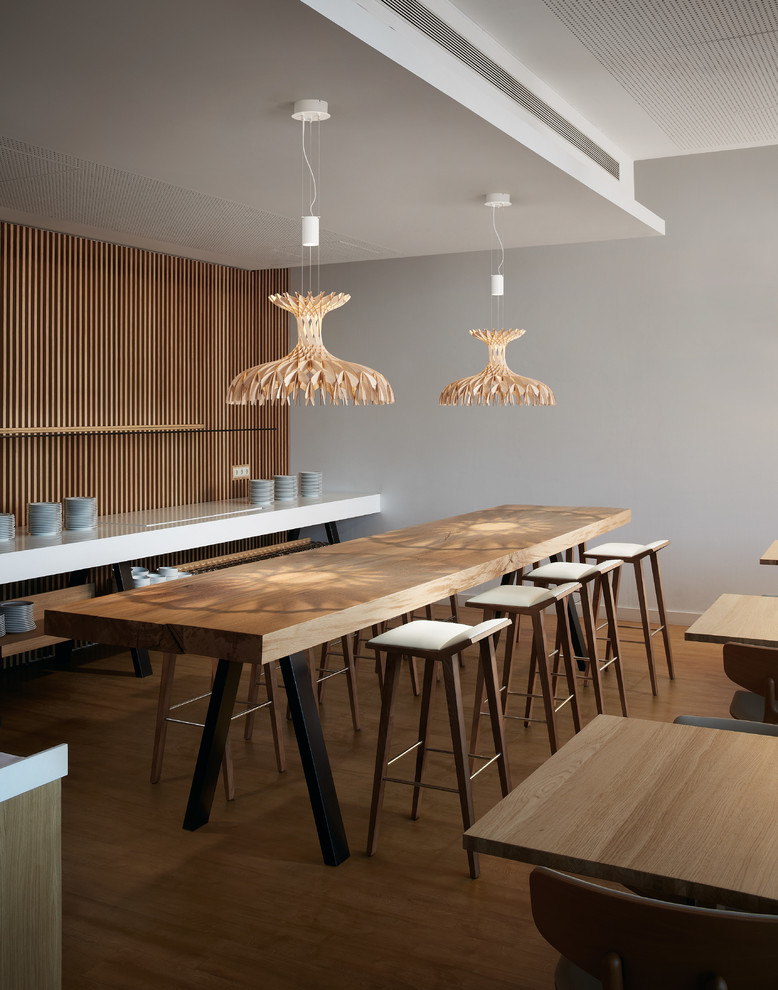 Design ideas for a farmhouse dining room in Sydney.