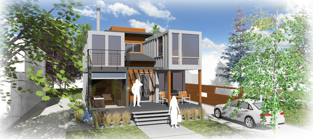 Container Homes Modern Detroit By Designhaus Houzz Uk 4137