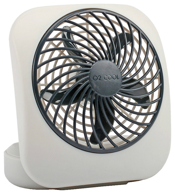 O2 Cool Fd05004 Powerful Desktop Fan 2 Speed 5 Blade