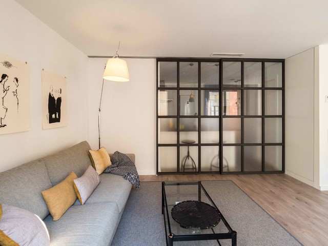 Habitatge Poble Sec moderne-dagligstue