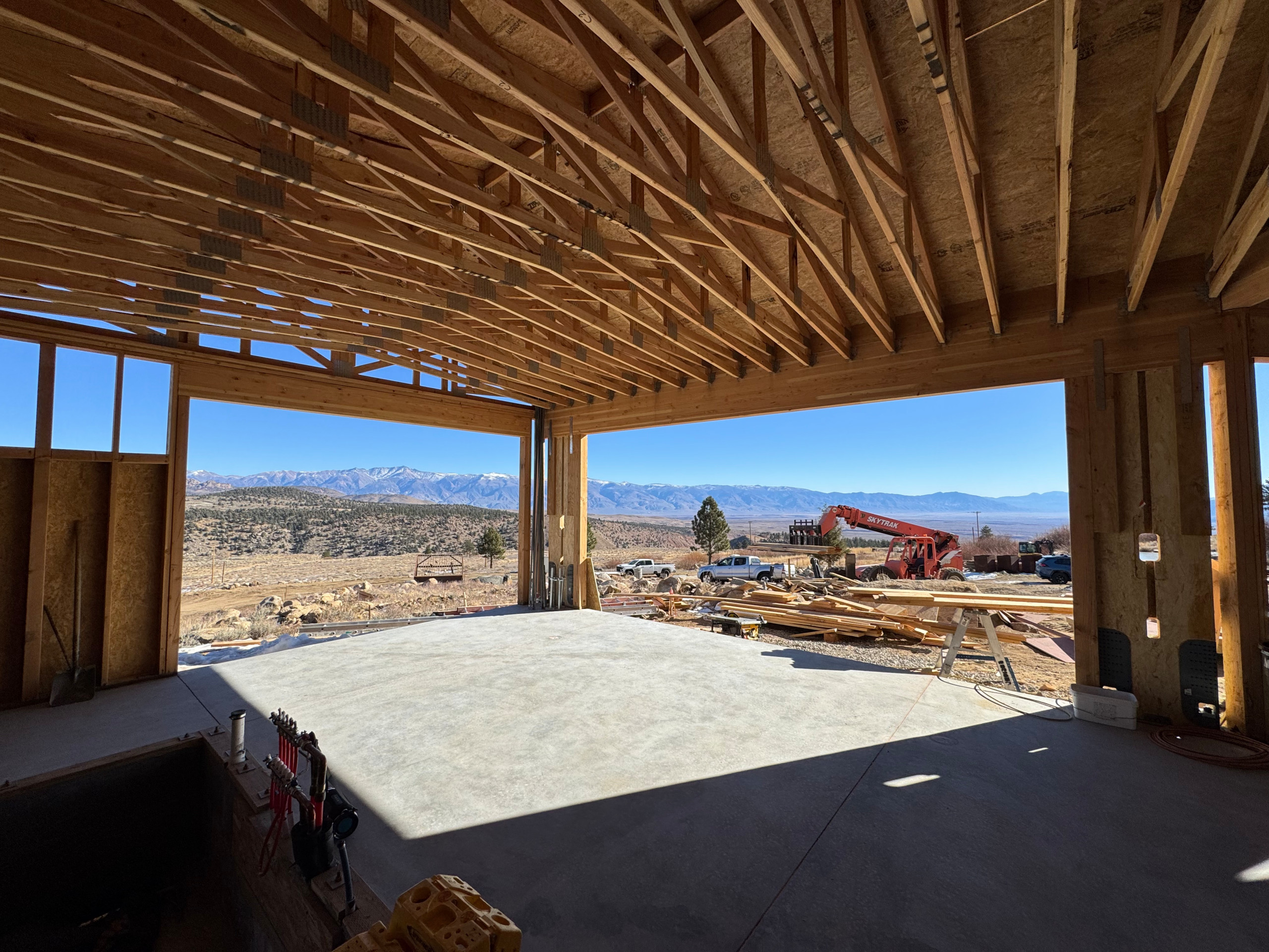Covered patio views