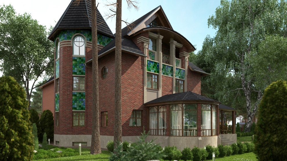 Реконструкция фасадов дома "Д"