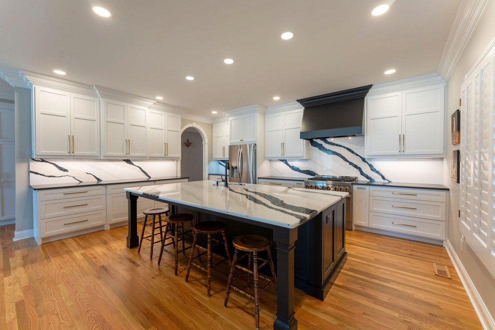 Fairvue Kitchen and Primary Bathroom