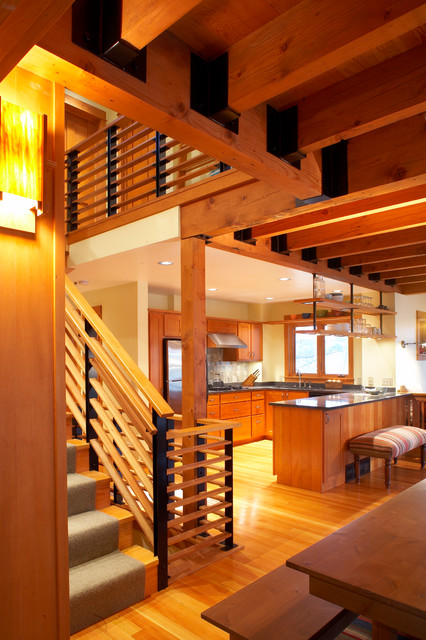 A-Cabin eklektisch-treppen