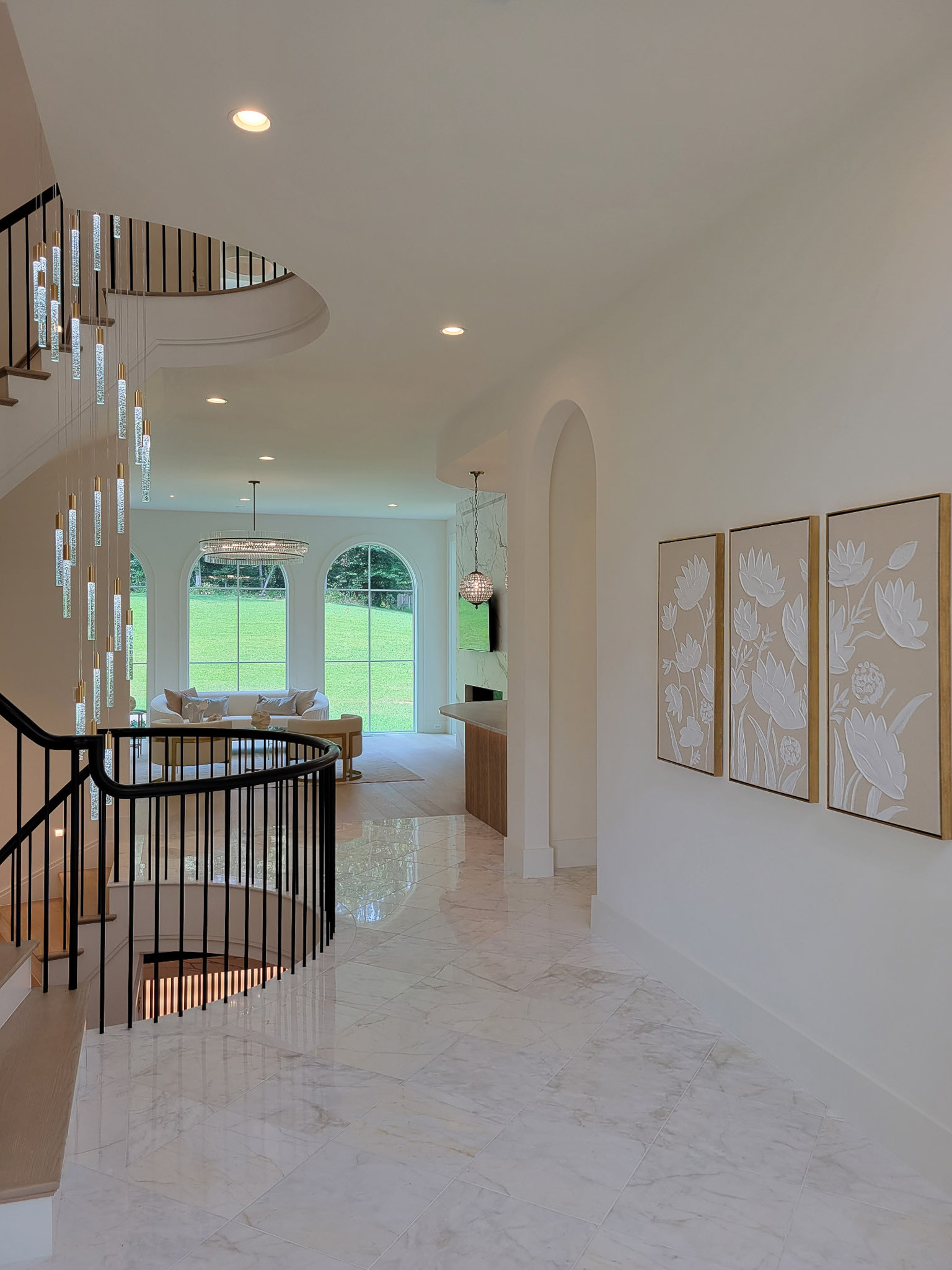 Project #158 | Contemporary Curved Staircase