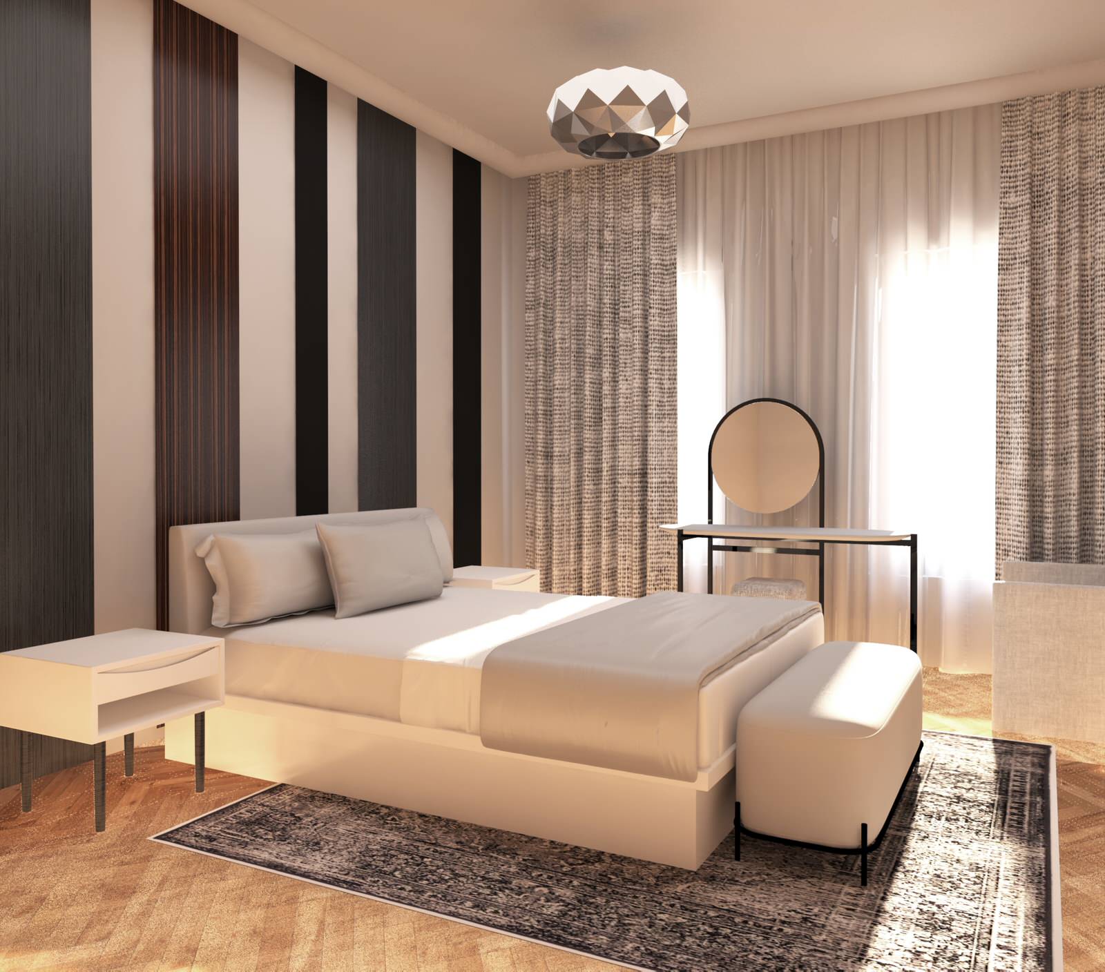 Проект трехкомнатной квартиры