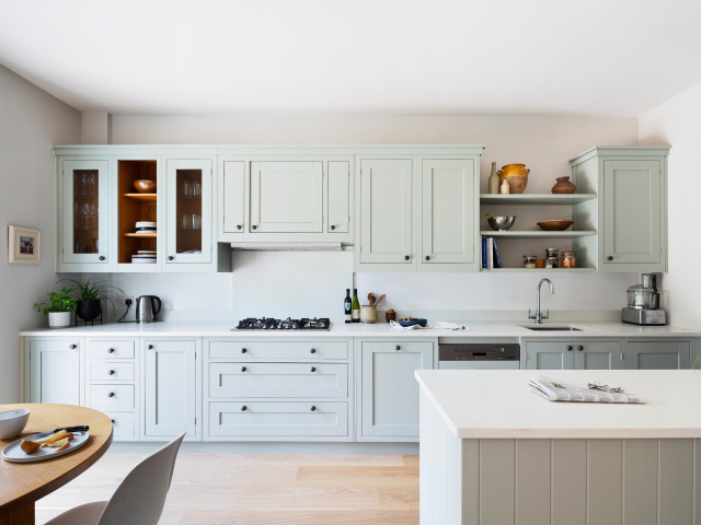 A Room With A View transitional-kitchen