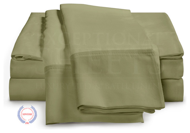 400 Thread Count - Egyptian Cotton Sheet Set by ExceptionalSheets