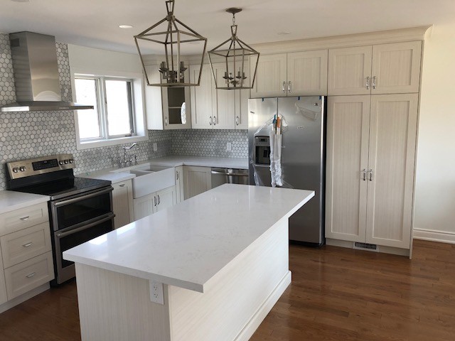 Complete Main Floor Renovation - Remove 22 ft long load bearing wall - kitchen