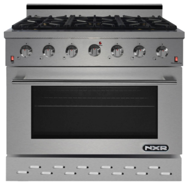NXR 36" ProStyle Propane Gas Range with 5.5 cu.ft. Convection Oven