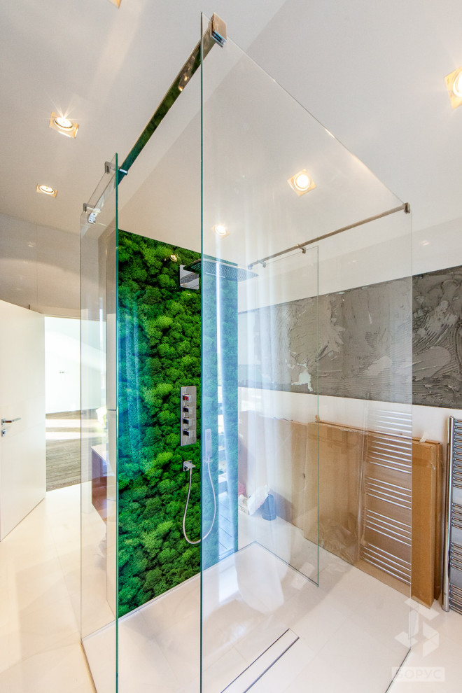 Стеклянная душевая