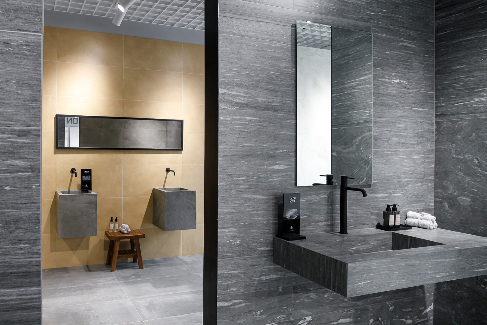 Интерьер шоурума керамогранита