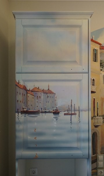 Роспись "Венеция"