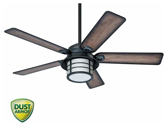 Hunter Key Biscayne 54 Indoor Outdoor Ceiling Fan Beach Style Hunter Key Biscayne 54 Indoor Outdoor Ceiling Fan