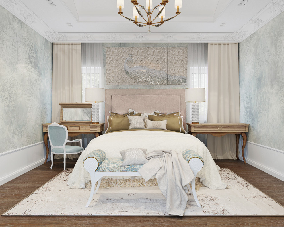 Гостевая спальня особняка в  Волжском