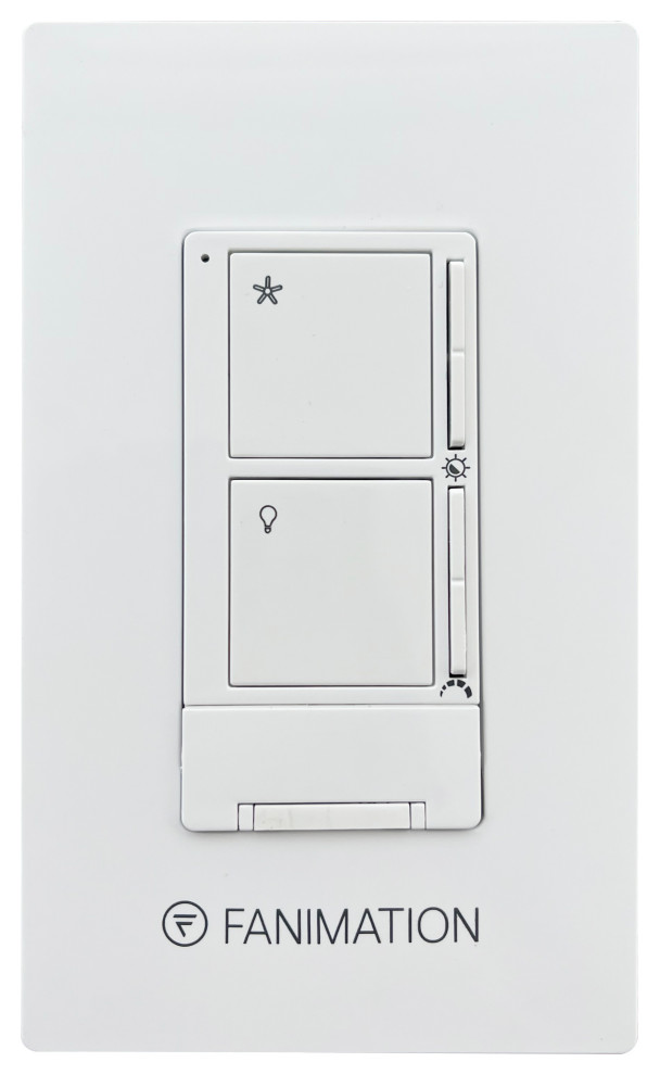 3 Speed Ceiling Fan Wall Control With Correlated Color Temperature Control Traditional