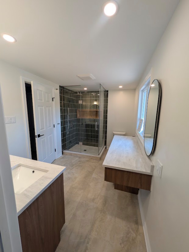 Green Tile Bathroom