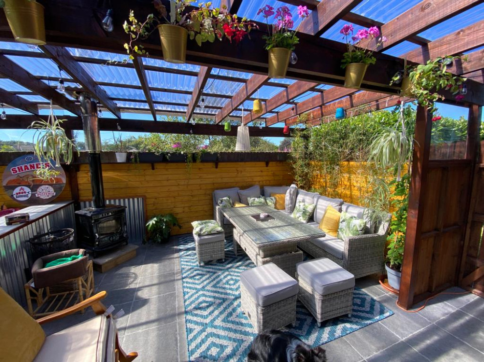 Bunglow,Kitchen Living Garden Renovation, Blessington, Wicklow Patio