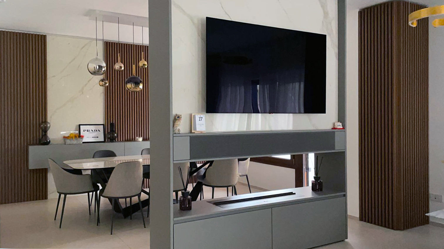 RESTYLING INTERNI PARZIALE VILLA | Minimal Design | 450 MQ