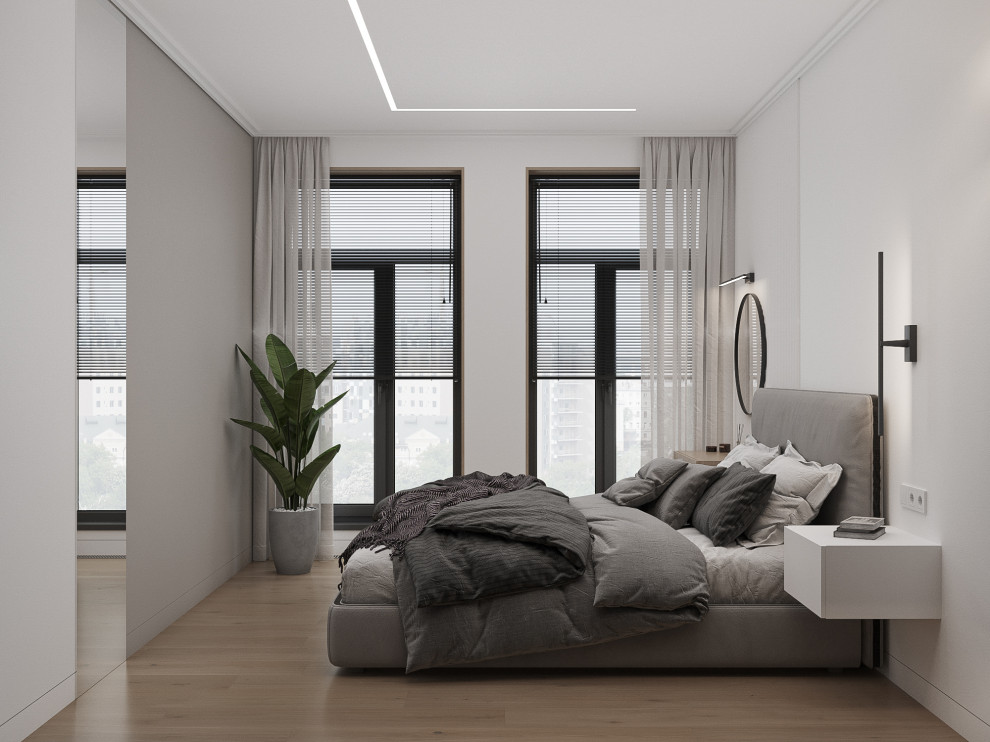 Интерьер квартиры-студии в ЖК Первый квартал