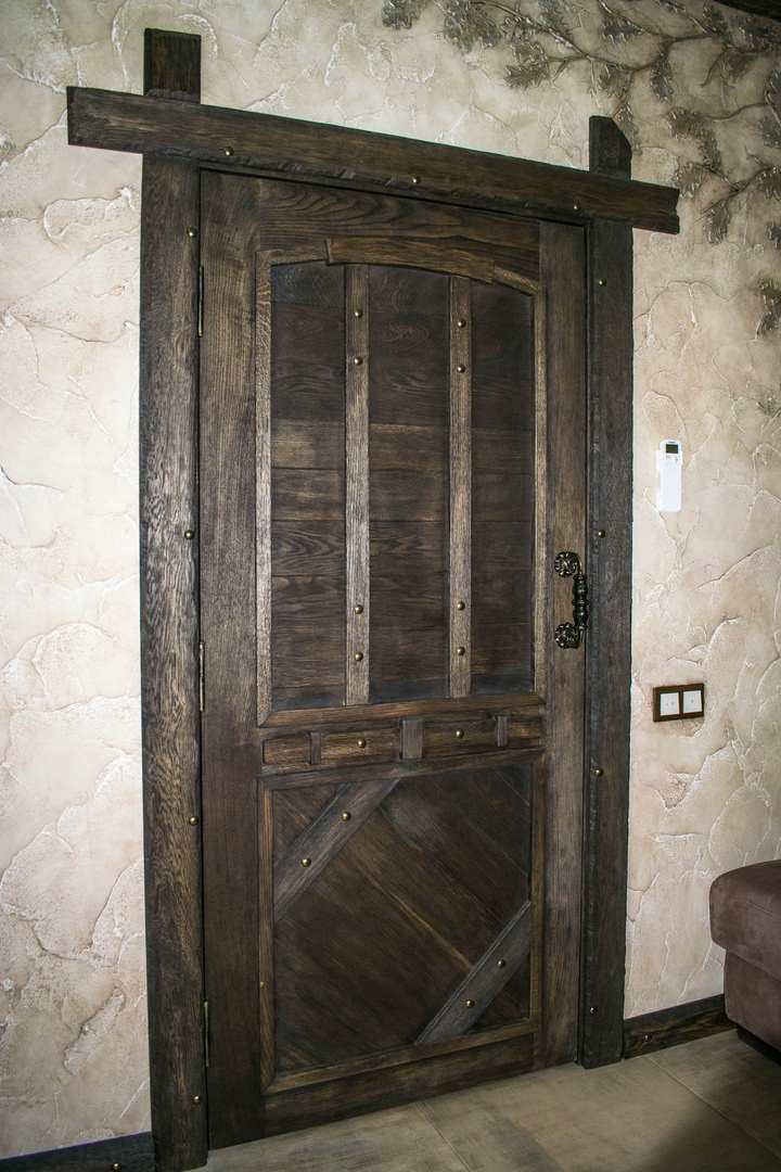 Крытая терраса с мангальной зоной в скандинавском стиле.