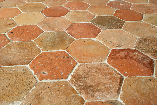 Francois And Co Antique Terracotta Antique Hexagons Atlanta Von Francois And Co Houzz