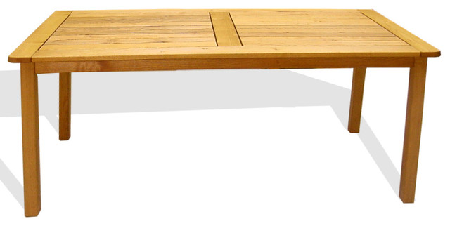 Haste Garden Iris Rectangle Table With Solid Top