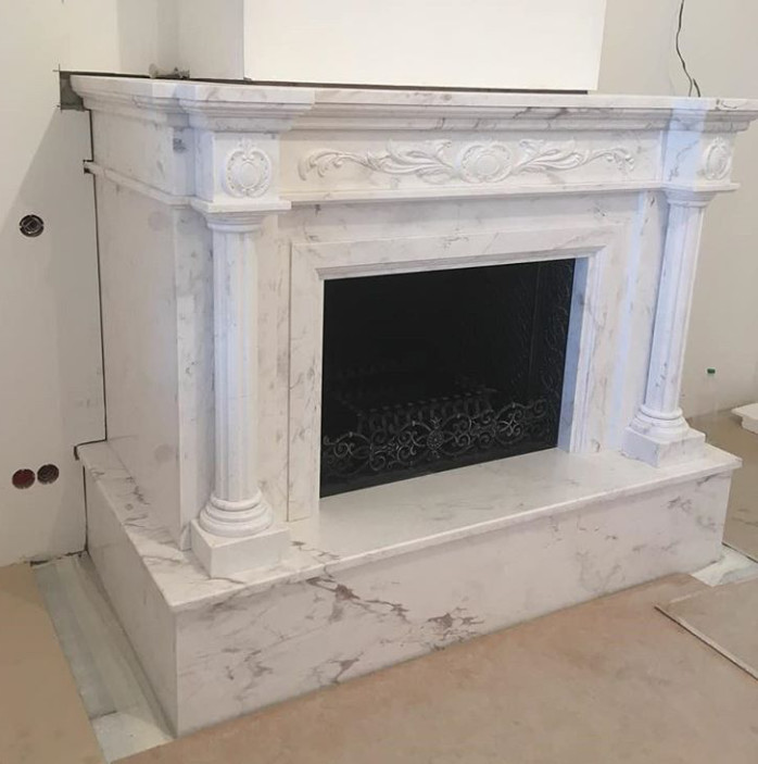 мраморный портал для камина