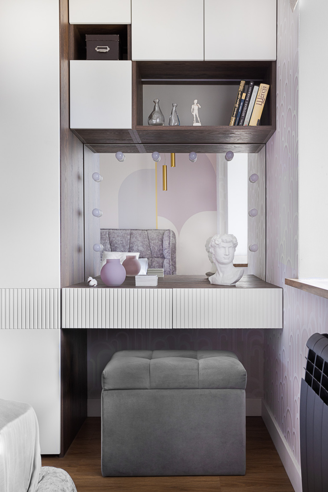 Съемка реализованного интерьера мебельной студии "Квартирный ответ"