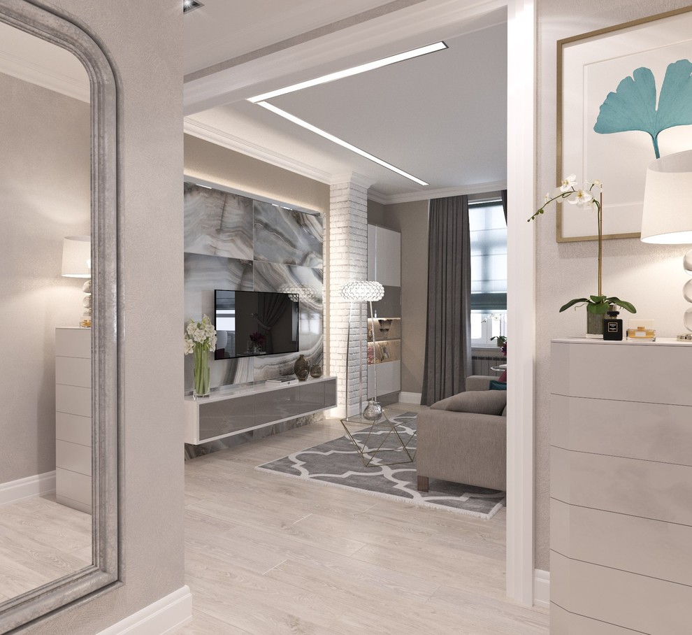 Проект кухни-гостиной в Питере