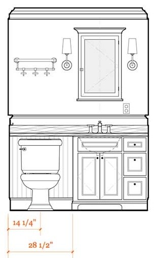 Cumberland Foreside interior-elevation