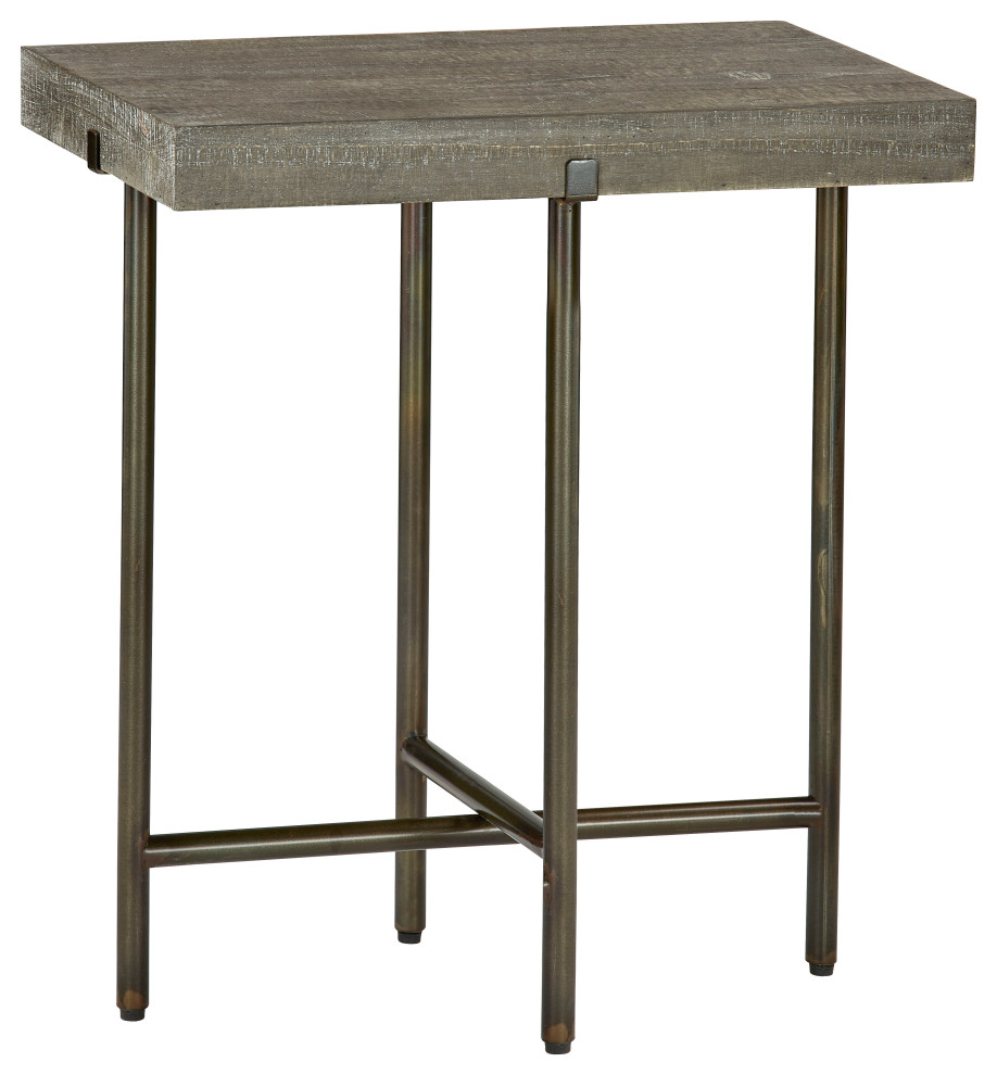 Jordan Accent Table, W20*D14*H23 Farmhouse Side Tables And End
