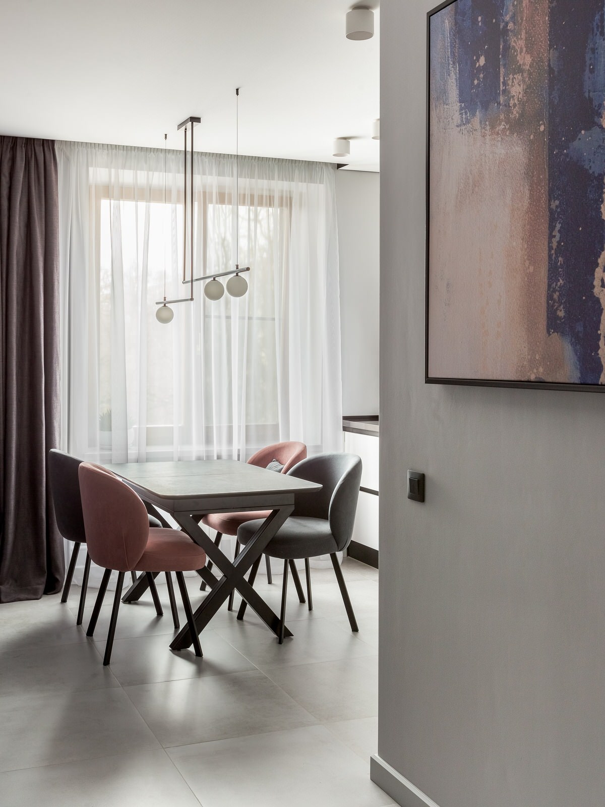 Синий, синий иней... на Ленинском (фото)