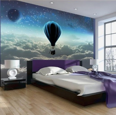 3D wallpaper for bedroom walls buy online in UK at Tapeko