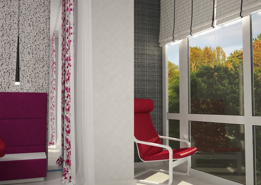 Яркая квартира для молодой пары