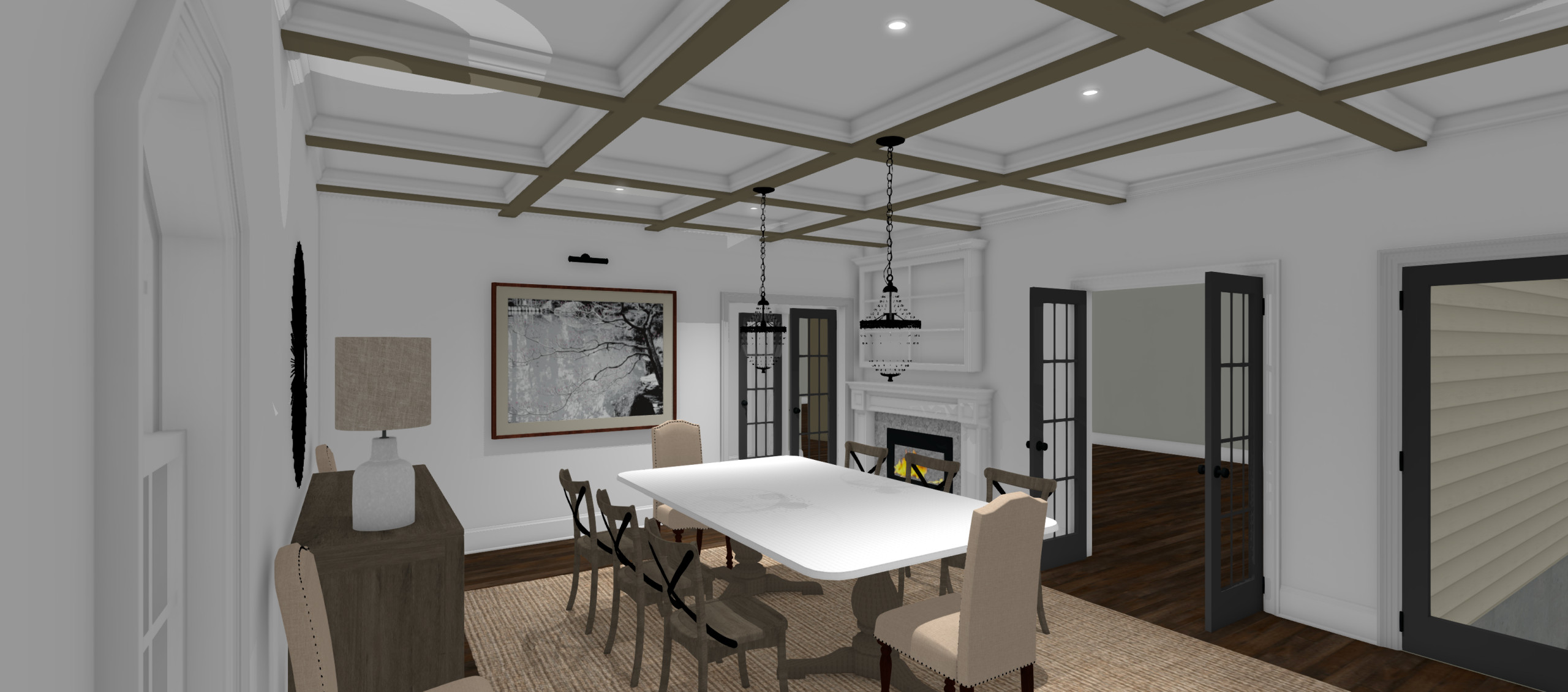 Conceptual Dining Room Design