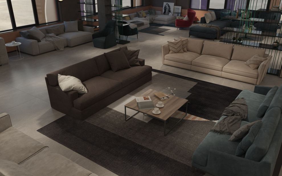 Интерьер мебельного магазина.