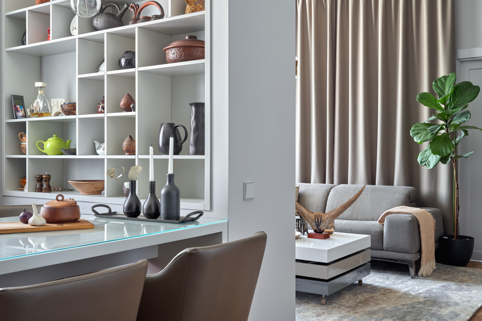 Студия Art Alibi: светлая квартира на севере Москвы