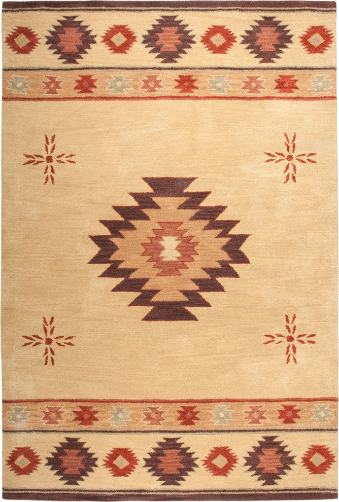 Rizzy Home Southwest SU2007 Rug, 2'6"x8' Southwestern Area Rugs