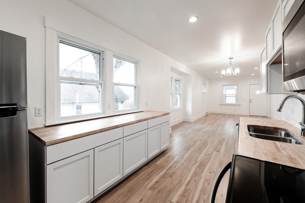 Kitchen and Living Room