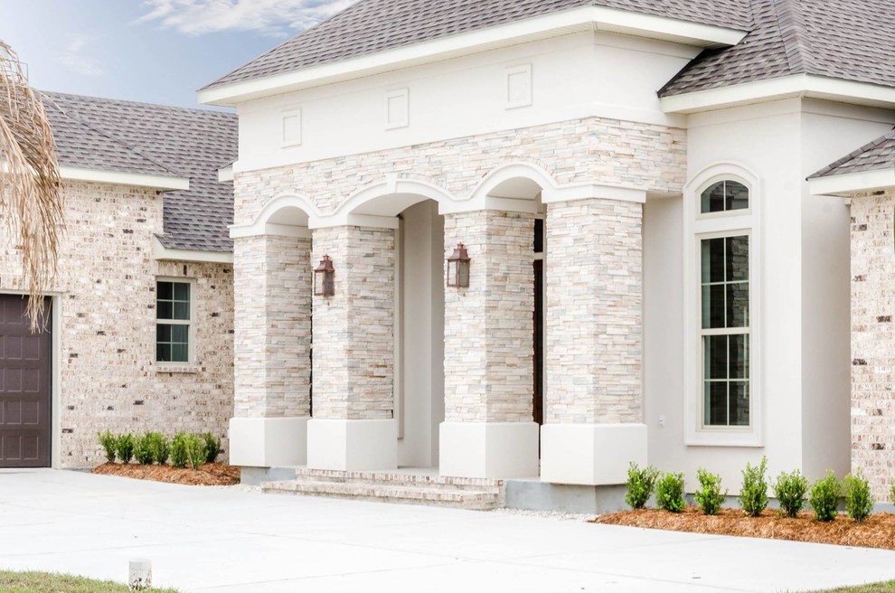 This is an example of a mediterranean exterior in New Orleans.