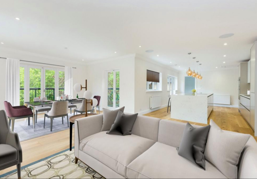 Living Room & Dinning